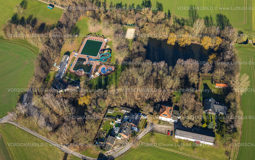 Selm230205781 | Luftbild, Freibad Selm, Selm, Münsterland, Nordrhein-Westfalen, Deutschland