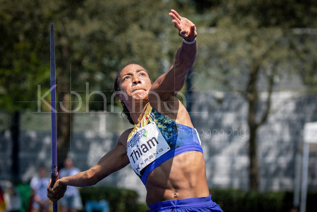 Multisport Event; Ratingen, 28.06.2026 | RATINGEN, GERMANY - JUNE 28, 2026 : Nafissatou Thiam (BEL / Belgium) competes in the heptathlon’s javelin throw during the Multisport Event at Stadion Ratingen on June 28, 2026 in Ratingen, Germany.