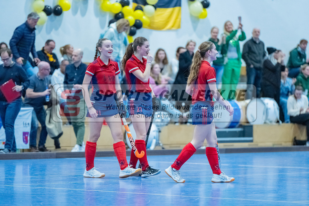 HK_20240303_109200 | Spiel um Platz 3 Deutsche Meisterschaft WU16 am 3.3.2024 Halle DHC, Düsseldorf ,