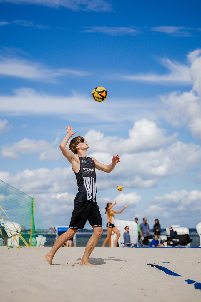 Beachvolleyball I Saison 2026 I Deutsche Meisterschaft U19 I 1. Tag | Jasper Lorenz Fotografie - Realisiert mit Pictrs.com