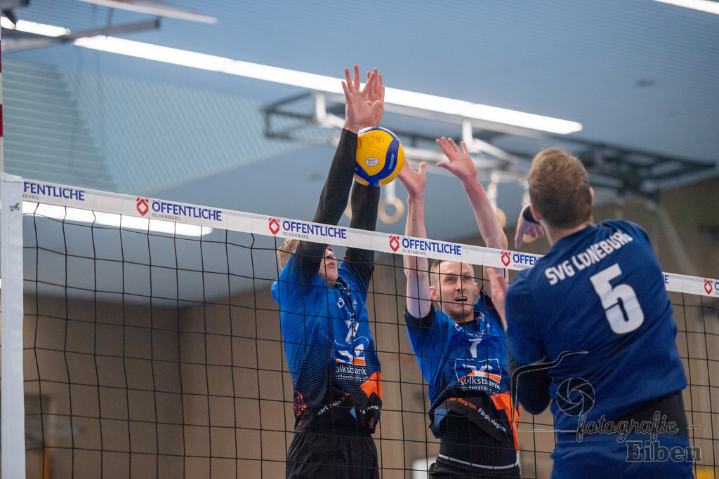 VSG Ammerland-VSG Lüneburg 2 | Volleyball Regionalliga; VSG Ammerland-VSG Lüneburg 2 am 04.02.2024; in Westerstede (Sporthalle Norderstraße), Photo: Philip Eiben 2024 - Realisiert mit Pictrs.com