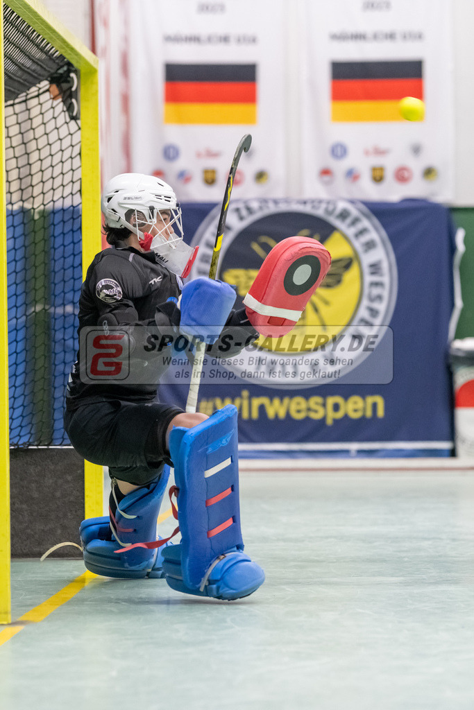 SFE_20230305_0042 | Deutsche Meisterschaft Männliche U16 Halle 2023 am 05.03.2023 in Köln (KTHC Stadion Rot-Weiss Köln Tennis and Hockey Club), Photo: Stephan Fehrmann 2022 (Sports-Gallery)
