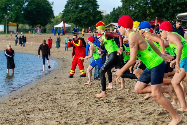 DLRG, Rettungssport, Beach- & Oceanevents, Landesmeisterschaften Freiwasser Rettungssport NRW 2025 14.09.2025 | Kalkar-Wissel, Deutschland - September, 14: Landesmeisterschaften Freiwasser Rettungssport NRW 2025 (Foto: Benedikt Lang (DLRG)) - Realisiert mit Pictrs.com