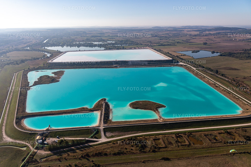 Aerial view: Saltworks in Rosières-aux-Salines in the state Meurthe et Moselle, France.Photo: IMG_118223.jpg taken on 09/15/2019 by Werner Riehm/FLY-FOTO.comResolution of the original: 5223 x 3482 px