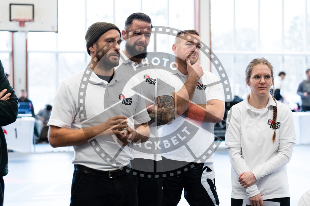 20251129PBB5275 | Fighters compete during the luta livre competition ILLCS XI winter edition on November 29, 2025 in Hannover, Germany.