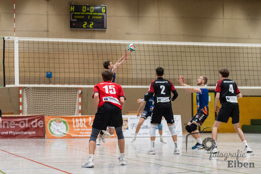 Oldenburger TB-VSG Ammerland | Volleyball Regionalliga; Oldenburger TB-VSG Ammerland am 24.01.2026 in Oldenburg (Sporthalle Haarenesch), Photo: Philip Eiben 2026 - Realisiert mit Pictrs.com