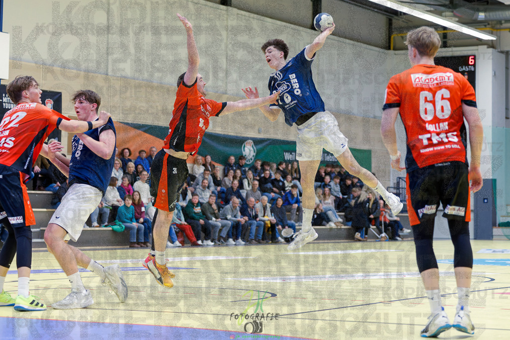 Jugendbundesliga A-Jugend; HSG Dutenhofen/Münchh. - HSG Rodgau Nieder-Roden | Jugendbundesliga A-Jugend; HSG Dutenhofen/Münchh. - HSG Rodgau Nieder-Roden am 07.12.2024 in Dutenhofen (Sporthalle Dutenhofen)Photo © 2024 - Jörg Heinrich - Realisiert mit Pictrs.com