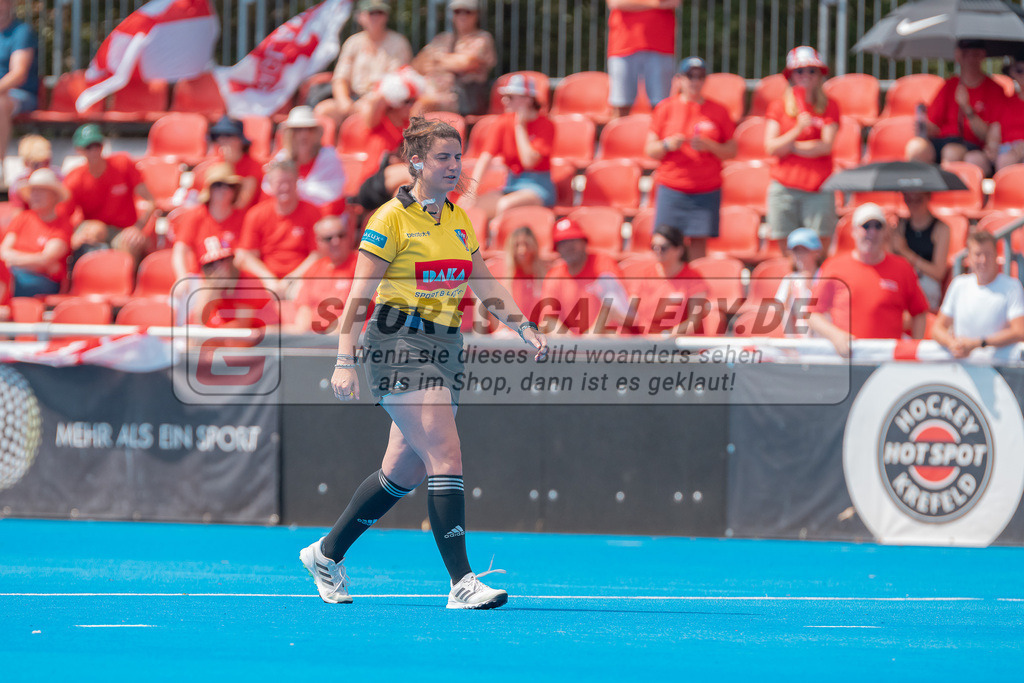 HK_20230711_101038 | Euro Hockey WU18 Austria - England Championship Girls &amp; Boys am 11.7.2023 CHTC , Krefeld ,