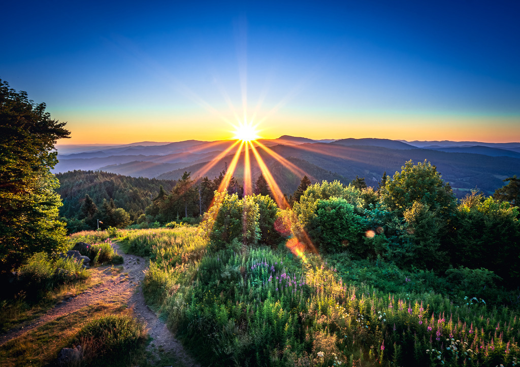 MPI_Sunset_0056 | Sonnenaufgang auf dem Hochblauen bei Badenweiler - Realisiert mit Pictrs.com