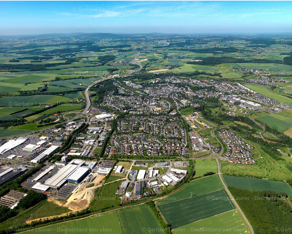 3123262 | Gesamtaufnahme Simmern (Hunsrück), Rheinland-Pfalz