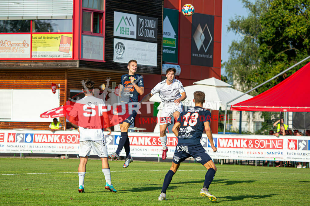 ASK Klagenfurt - SV Wallern, Regionalliga Mitte |  ASK Klagenfurt - SV Wallern am 26.08.2023 in Klagenfurt
(ASK Sportzentrum Fischl), Austria, (Photo by Ernst Krawagner sport-fan.at) - Realisiert mit Pictrs.com