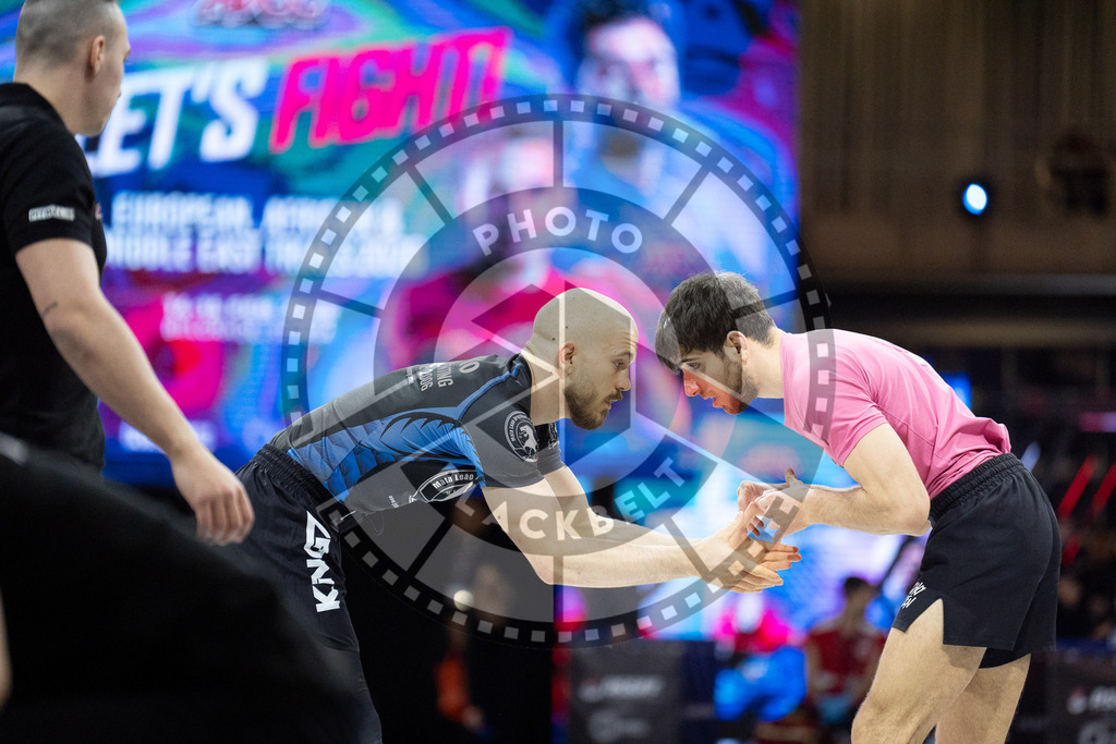 20260214PBB1432 | Fighters compete during the ADCC European Trials  competition day 1 in Belgrade, Serbia, on February 14, 2026.