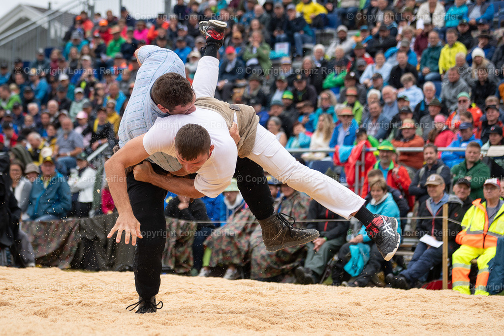 Schwingen -  Appenzeller Kantonal Schwingfest 2024 | Hundwil, 7.7.24, Schwingen - Appenzeller Kantonal Schwingfest.