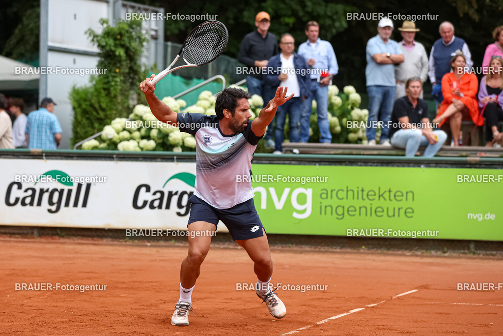 HTC Blau-Weiß Krefeld - LTTC Rot-Weiß Berlin  | Krefeld, Deutschland 21.07.2023, Federico Gaio (HTC Blau-Weiß Krefeld) gegen Alvaro Lopez San Martin (LTTC Rot-Weiss Berlin) ,

bei der 2. Tennis Bundesliga Nord Begegnung zwischen HTC Blau-Weiß Krefeld und LTTC Rot-Weiß Berlin am 21.07.2023 in Krefeld.

(Foto: BRAUER-Fotoagentur)
 
