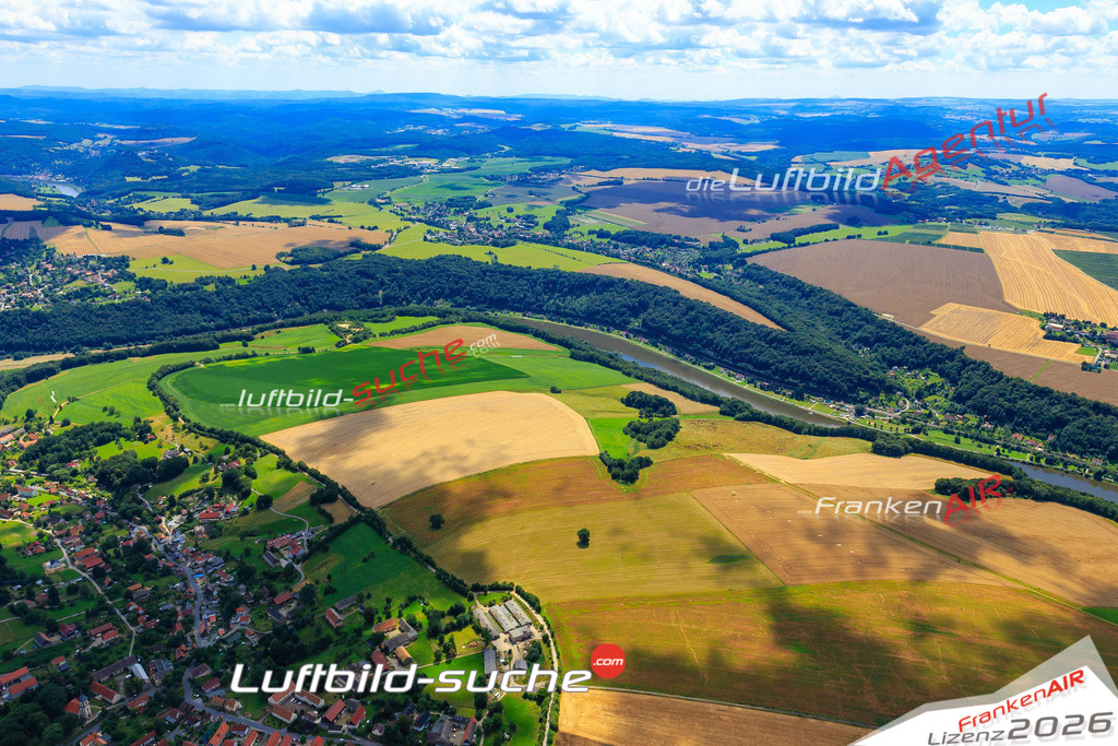 Die Luftaufnahme der Stadt Niedervogelgesang wurde vom UL-Flugzeug heraus erstellt ( keine Drohne )- hohe Auflösung für beste Qualität