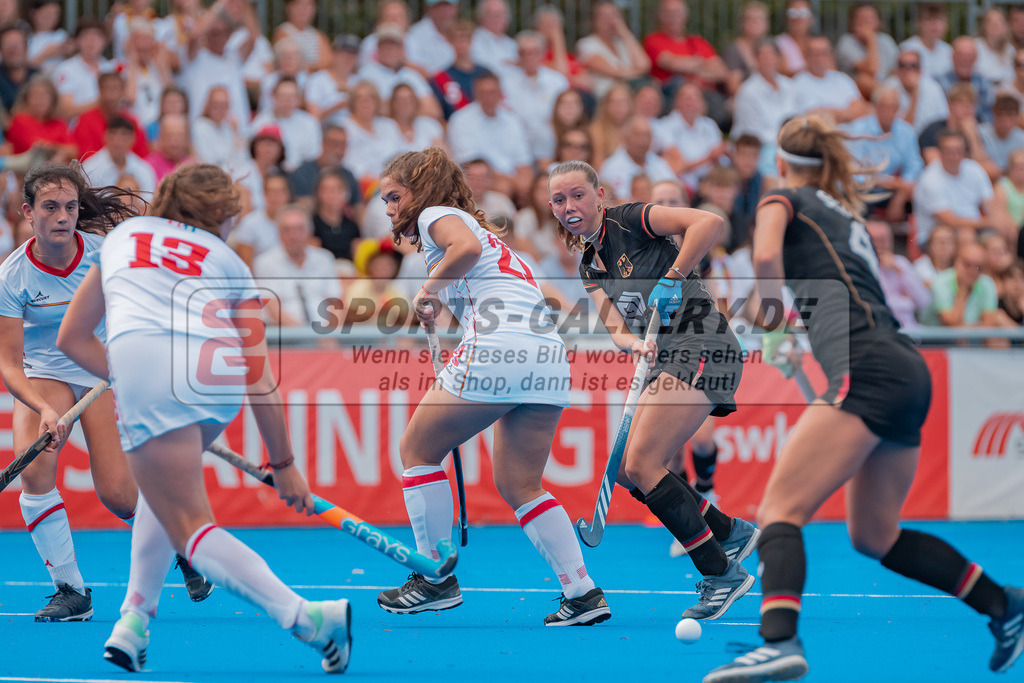 HK_20230715_102698 | Euro Hockey WU18 SF2 Spain vs Germany Championship Girls &amp; Boys am 15.7.2023 CHTC , Krefeld ,