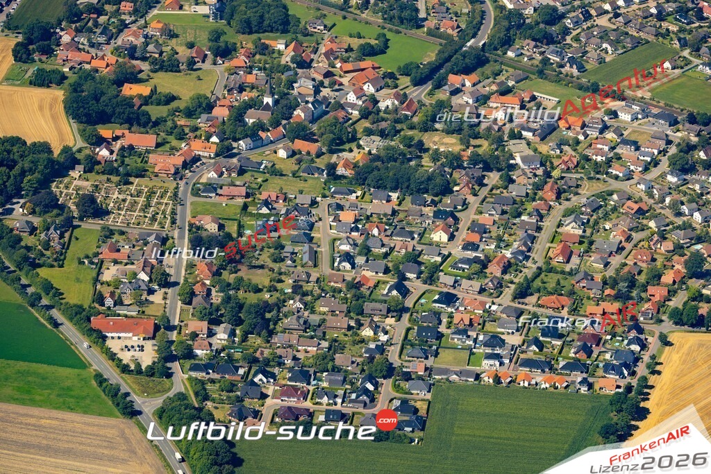 Die Luftaufnahme Dielingen - Stemwede wurde 2022 vom Flugzeug aus (keine Drohne) erstellt. Hohe Auflösung -für große Poster und Wandbilder geeignet - Garantiert!