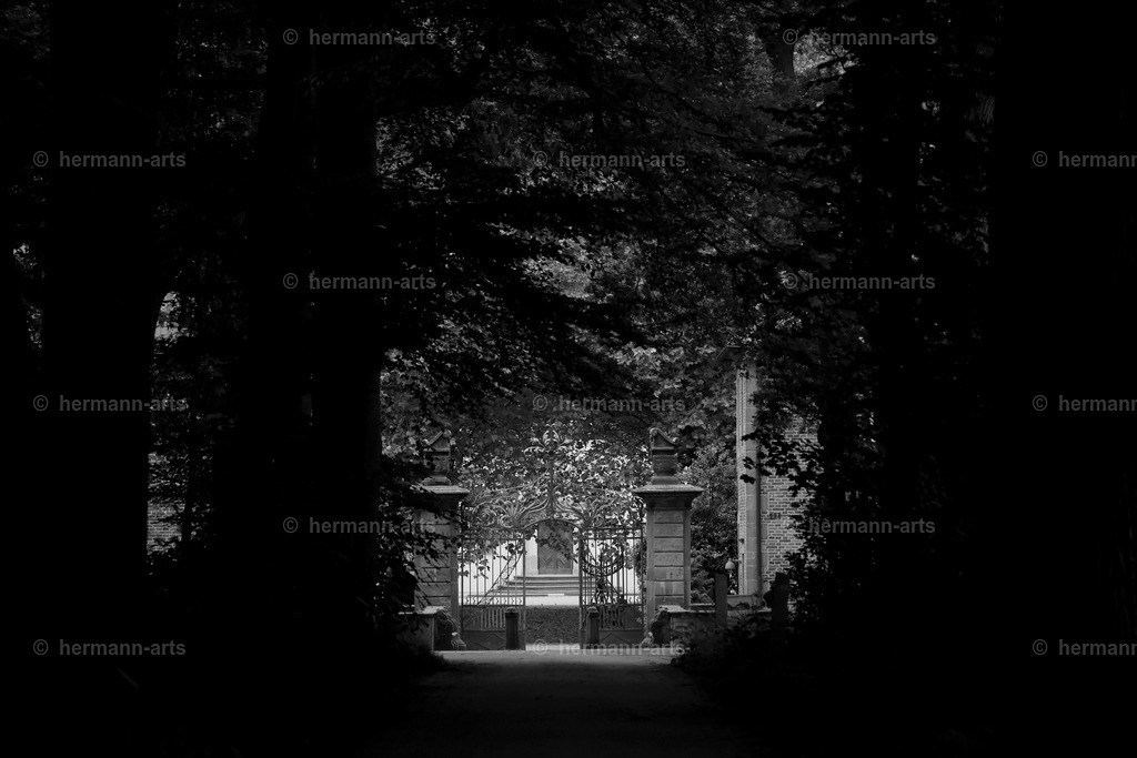 Hermann-Arts_Barockes Tor_028 | Photo Foto Kunst Art schwarzweiss Bilder Rheine Münster Berlin Blumen 