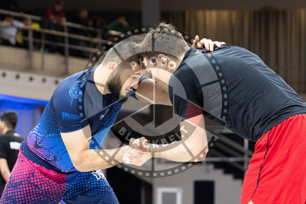 20260215PBB4884 | Fighters compete during the ADCC European Trials competition day 2 in Belgrade, Serbia, on February 15, 2026.