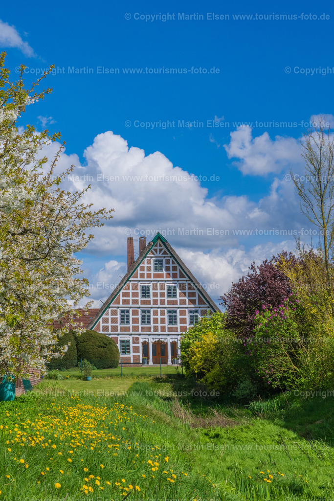 Jork Obst Blüte Fachwerk_ELS_2777170424a | Fotos aus den Touristenorten aus Norddeutschland. - Realisiert mit Pictrs.com