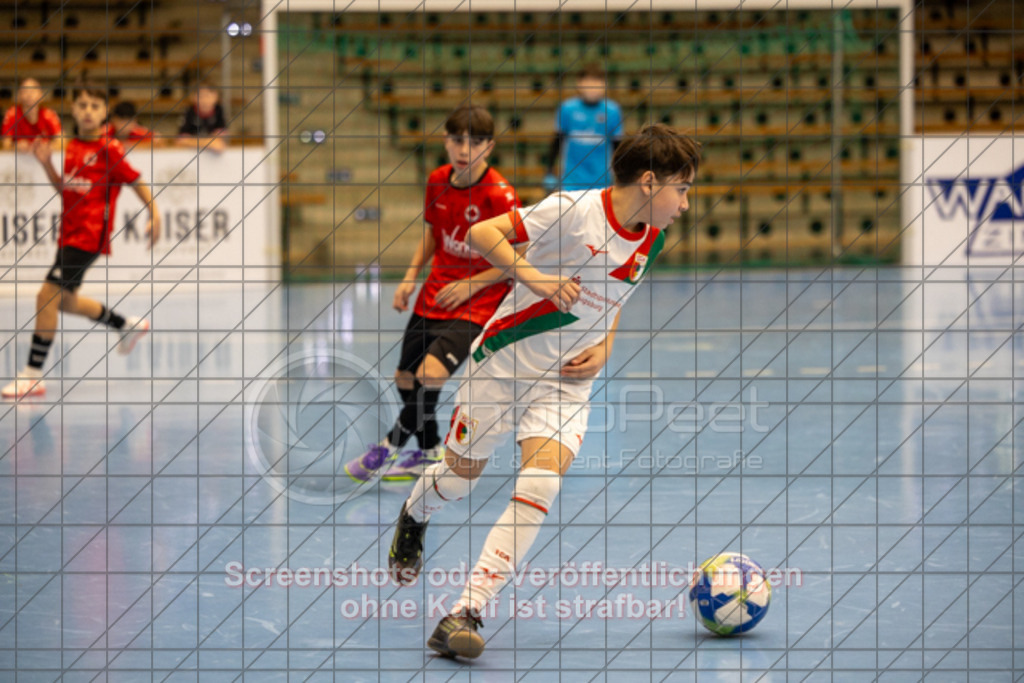 20260105_102806_0255 | 1.Göppinger SV (rot) vs. FC AugsburgGSV Masters - Fahrschule Traffic Cup in der EWS-Arena, Nördliche Ringstraße 87, 73033 Göppingen - 05.01.2026Foto: PhotoPeet-Sportfotografie/Peter Harich