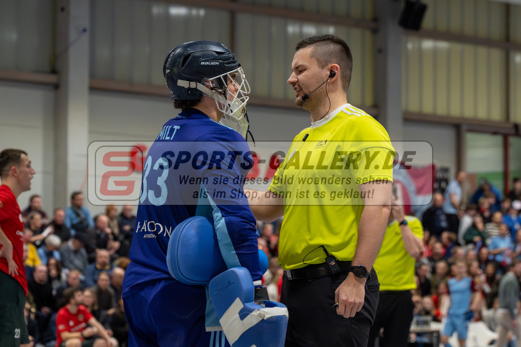 SFE_20260131_0178 | Mönchengladbach, Deutschland, 31.01.26: Hallenhockey 1. Bundesliga Herren Playoff zwischen Crefelder HTC - UHC Hamburg im GHTC Halle am 31.01.2026 in Mönchengladbach, Deutschland. (Foto von Stephan Fehrmann)Mönchengladbach, Germany, 31.01.26: Hallenhockey 1. Bundesliga Herren Playoff between Crefelder HTC - UHC Hamburg in GHTC Halle at 31.01.2026 in Mönchengladbach, Deutschland. (Foto from Stephan Fehrmann)