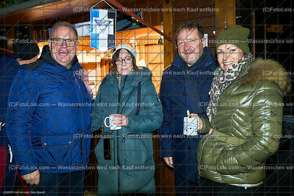 ALP5413_WIESELBURGER ADVENT_Lercher Klaus | (C)FotoLois.com, Alois Spandl, WIESELBURGER ADVENT, Perchtenlauf, So 10. Dez. 2023.