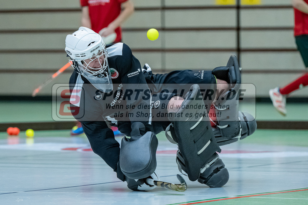 HK_20231217_107495 | 1. Bundesliga Herren Crefelder HC - Düsseldorfer HC  am 17.12.2023 Sporthalle Glockenspitz, Krefeld ,