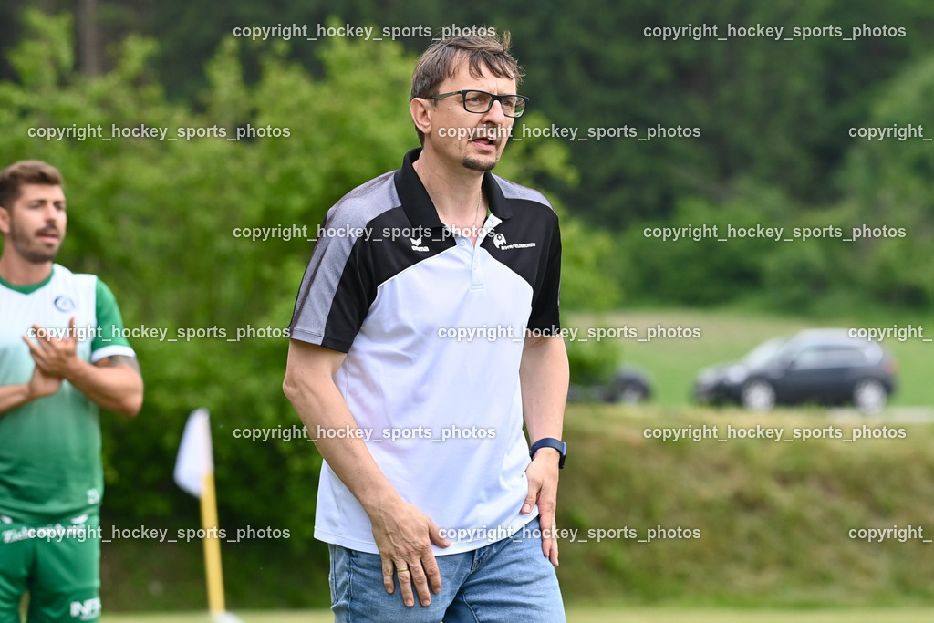 ASKÖ Köttmannsdorf vs. SV Feldkirchen 2.6.2023 | Headcoach SV Feldkirchen Michael Johann Lattacher