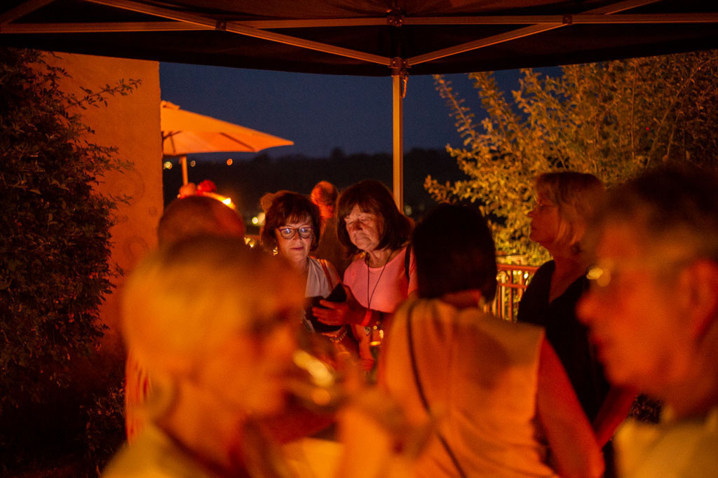 Claudia Michelsen zur Lesung im Forte Belvedere Leisnig | Zur Marlene-Dietrich-Lesung mit Schauspielerin Claudia Michelsen im Forte Belvedere Leisnig zum Festival Hallo Leisnig 2022. - Realisiert mit Pictrs.com