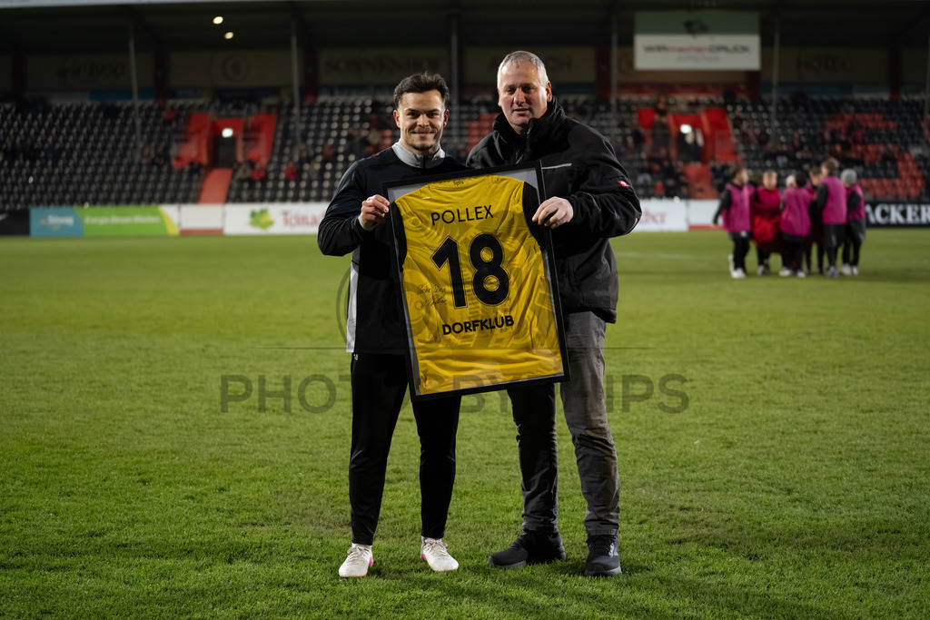 SG Sonnenhof Grossaspach vs. TSV Steinbach Haiger, Fussball, Regionalliga Suedwest, 25. Spieltag, 20.03.2026 | Niklas Pollex (SG Sonnenhof Großaspach, #18),SG Sonnenhof Grossaspach vs. TSV Steinbach Haiger, Fussball, Regionalliga Suedwest, 25. Spieltag, 20.03.2026Foto: photosbyphips/Philip Ziegler