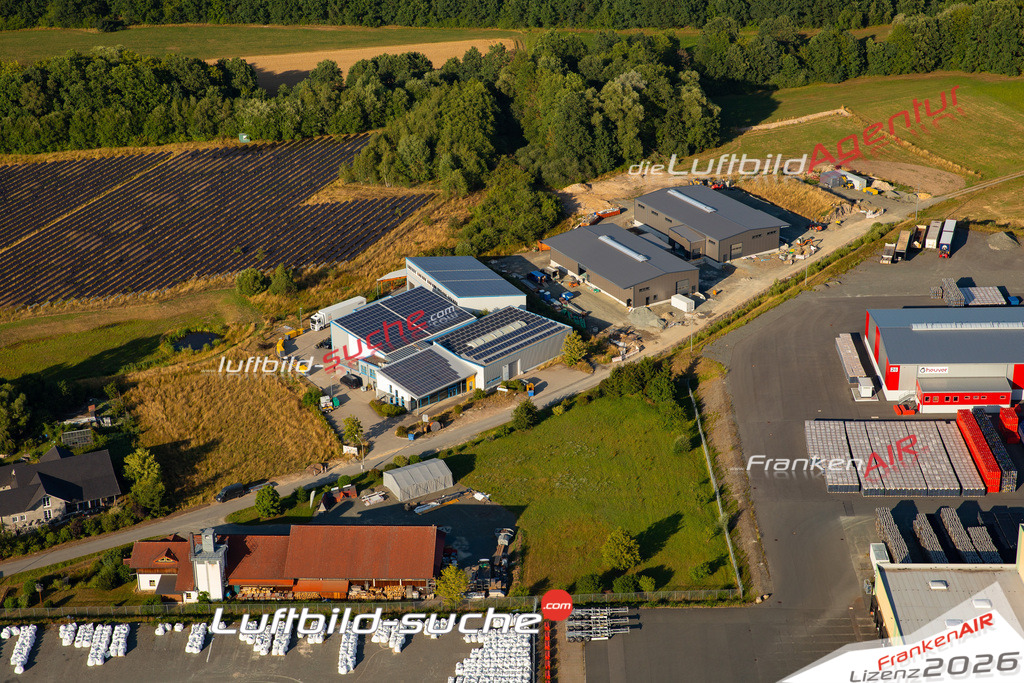 Das Luftbild zeigt : Sailweg Neuenmarkt - Die Luftaufnahme wurde 2023 vom UL-Flugzeug aus erstellt ( keine Drohne ) - Hochauflösende Luftaufnahme - Für grossformatige Ausdrucke geeignet. Die Geschenkidee !Mit Lizenz und Bildrechte bestellbar