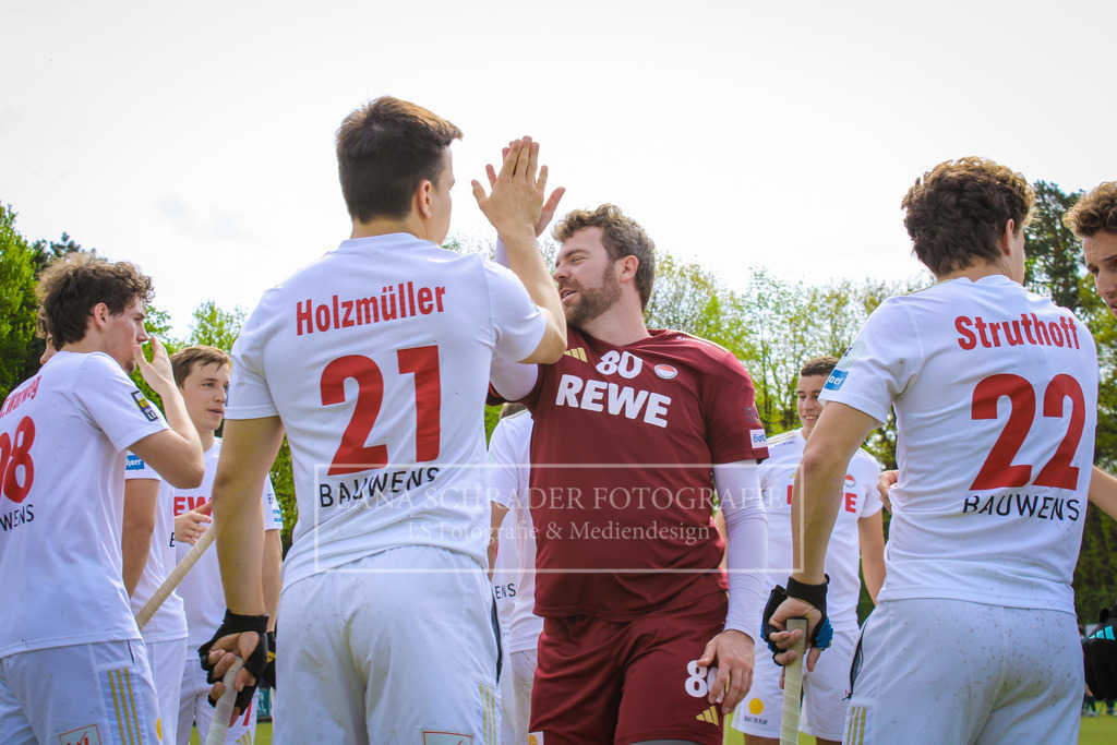 Bundesliga Herren HTC Uhlenhorst Mülheim - Rot-Weiß Köln 13.04.24 Mülheim-061 | lanaschraderfotografie - Realisiert mit Pictrs.com