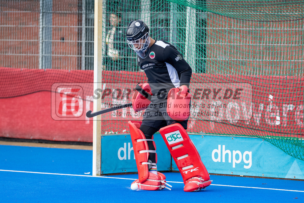 HK_20241019_107813 | 1. Bundesliga Herren Crefelder HTC - Großflottbeker THGC am 19.10.2024 CHTC, Krefeld , Joshua Onyekwue Nnaji Torwart ( Crefelder HTC #29 )