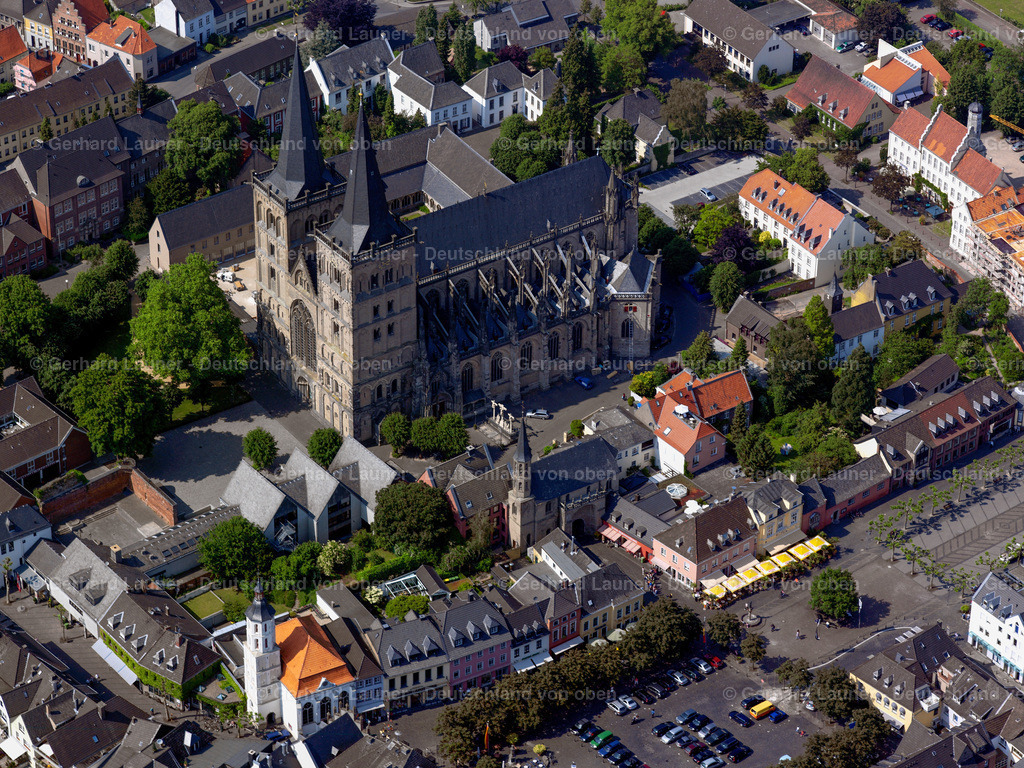 2616552 | Xanten, Altstadt mit Dom und Markt