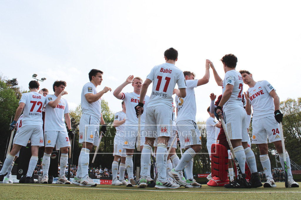 Bundesliga Herren HTC Uhlenhorst Mülheim - Rot-Weiß Köln 13.04.24 Mülheim-133 | lanaschraderfotografie - Realisiert mit Pictrs.com