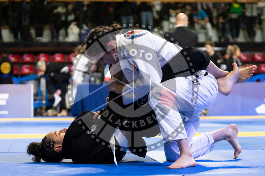 20240119PBB1681 | Fighters compete during the IBJJF European Championship in Paris, France, on January 19, 2024.