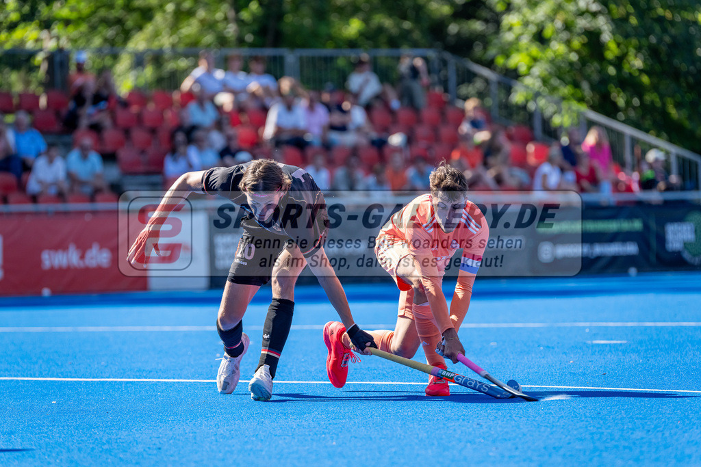 HK_20240628_102505 | MU18 Länderspiel Germany - Niederlande am 28.6.2024 Crefelder HTC, Krefeld ,
