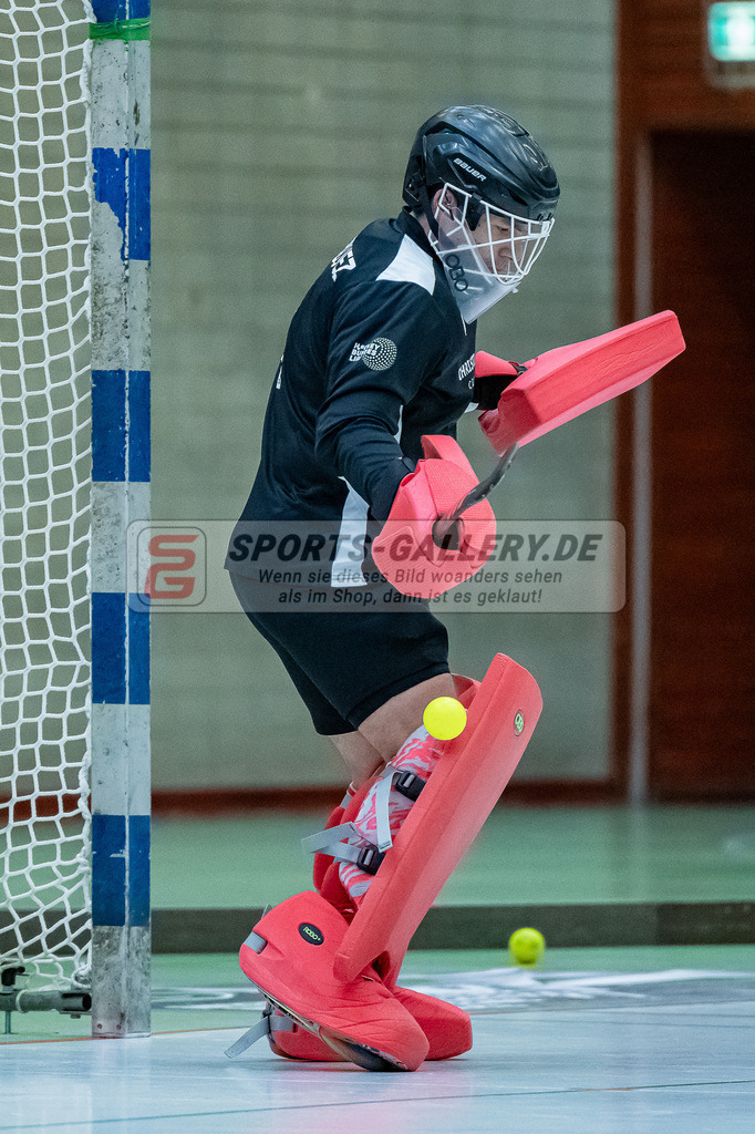 HK_20231217_107482 | 1. Bundesliga Herren Crefelder HC - Düsseldorfer HC  am 17.12.2023 Sporthalle Glockenspitz, Krefeld ,