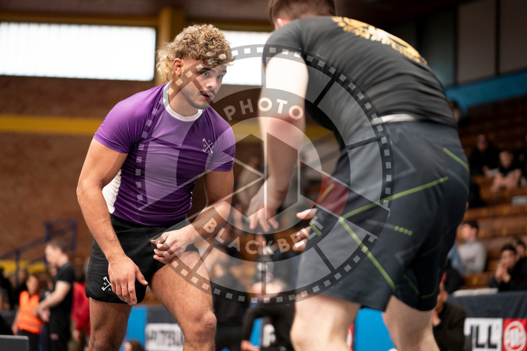 20240217PBB01181 | Fighters compete during the ADCC European, Middle Eastern and African Championship in Zagreb, Croatia, on February 17, 2024.
