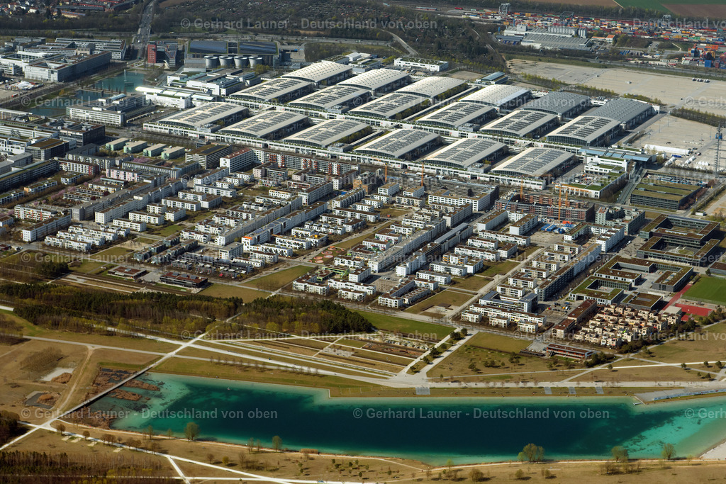 4022177 | Wohnanlage Trudering-Riem und Messegelände, München