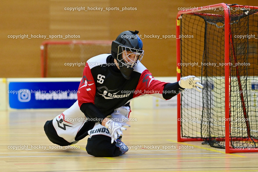 VSV Unihockey vs. KAC Floorball | #96 Clemens Meixner KAC Floorball, VSV Unihockey vs. KAC Floorball, VSV Unihockey vs. KAC Floorball am 28.03.2026 in Villach (Ballspielhalle St. Martin), Austria, (Photo by Bernd Stefan)