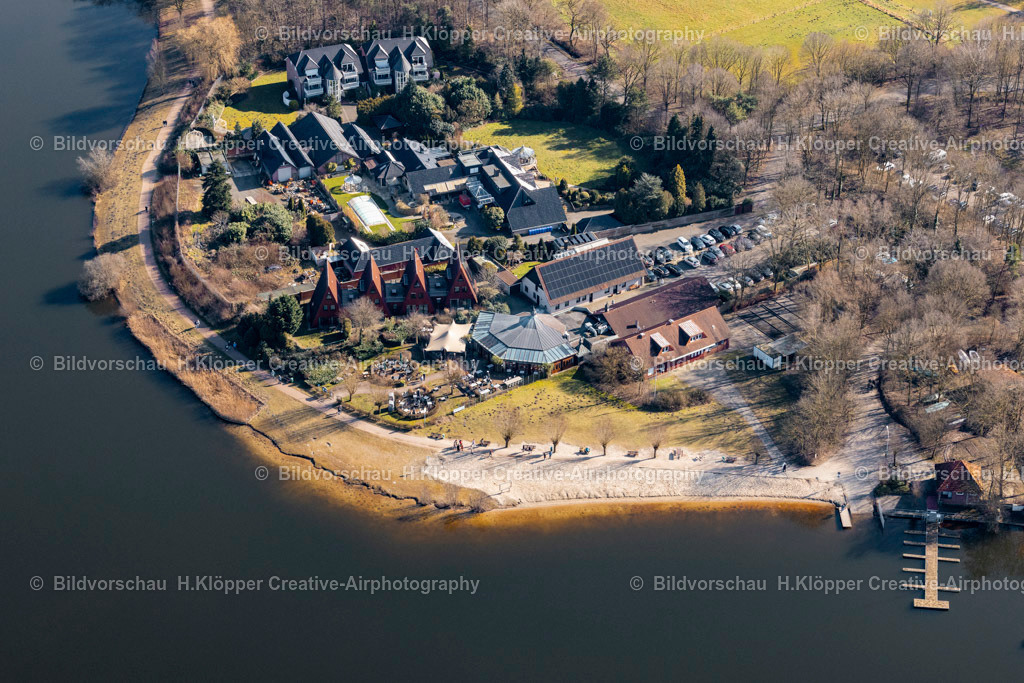 Luftbild Gronau 439A8389 | Luftbild Gronaus Appartement - Hotel - Restaurant Seeblick - Realisiert mit Pictrs.com