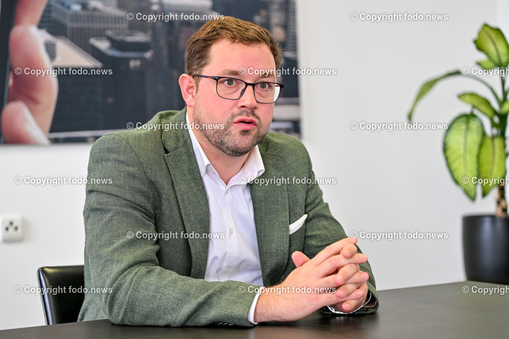 Florian Hiegelsberger (VP_ Parteimanager OoeVP)_ 24.06.2024-24 | 24.06.2024, Linz, AUT, Florian Hiegelsberger, im Bild Florian Hiegelsberger (VP, Parteimanager OoeVP)