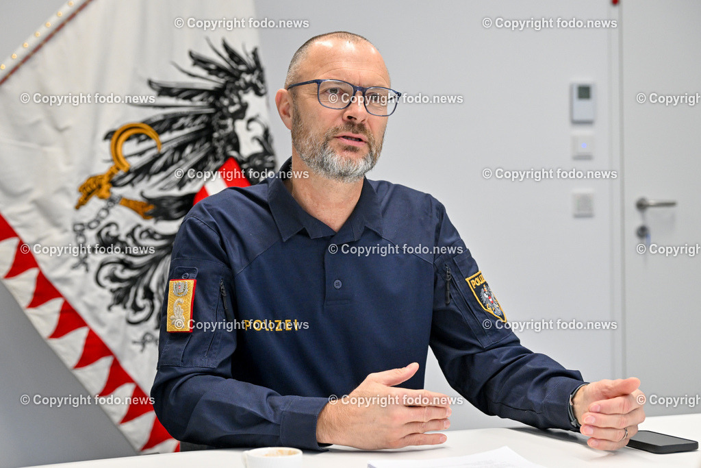 Andreas Pilsl_ Landespolizeidirektor Ooe_ 28.12.2023-26 | 28.12.2023, Landespolizeidirektion Oberoesterreich, AUT, Andreas Pilsl, im Bild Andreas Pilsl (Landespolizeidirektor Ooe)