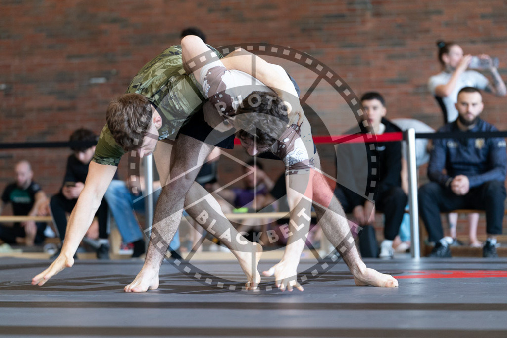 20250329PBB1159 | Fighters compete during the International Luta Livre (ILLCS) Germany IX Spring 2025 Competition spring on March 29, 2025 in Hannover, Germany.© Chiara Dazi