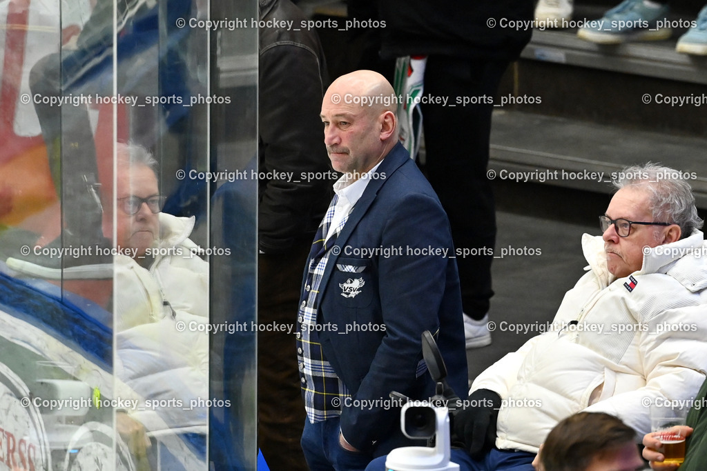 EC IDM WÄRMEPUMPEN VSV vs. Olimpija Ljubljana | Herbert Hohenberger Sportdirektor EC VSV, EC IDM WÄRMEPUMPEN VSV vs. Olimpija Ljubljana, EC IDM WÄRMEPUMPEN VSV vs. Olimpija Ljubljana am 01.02.2026 in Villach (Stadthalle Villach), Austria, (Photo by Bernd Stefan)