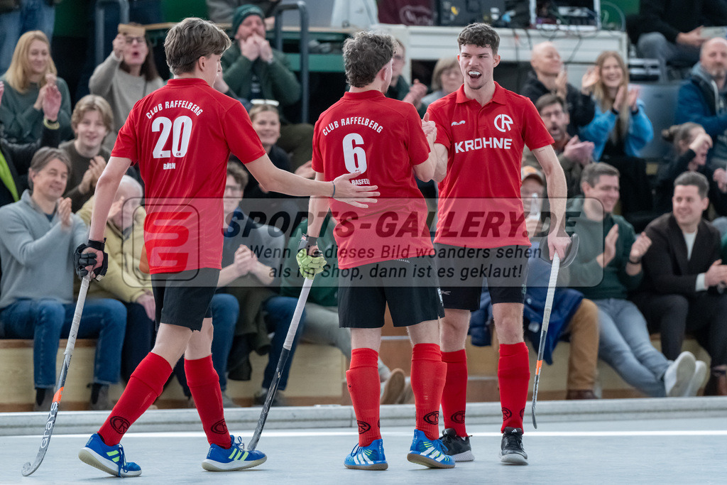 HK_20250202_102351 | 2. Bundesliga Halle Herren Club Raffelberg - Schwarz Weiss Köln am 2.2.2025 Halle am Raffelberg, Duisburg ,