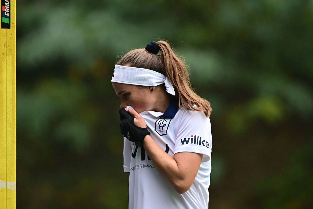 Hockey I Frauen I Saison 2025-2026 I 2. Bundesliga I 9. Spieltag I TG Heimfeld - HTC Uhlenhorst Mülheim | Der Sportfotograf. - Realisiert mit Pictrs.com