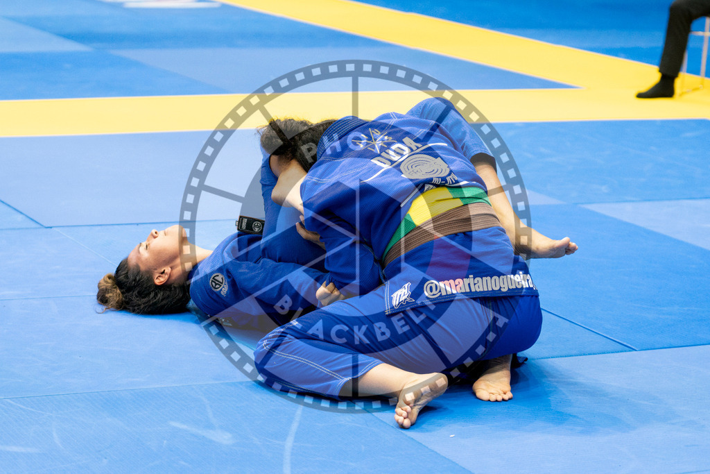 20240124PBB05138 | Fighters compete during the second day of the IBJJF European Championship in Paris, France, on January 24, 2024.